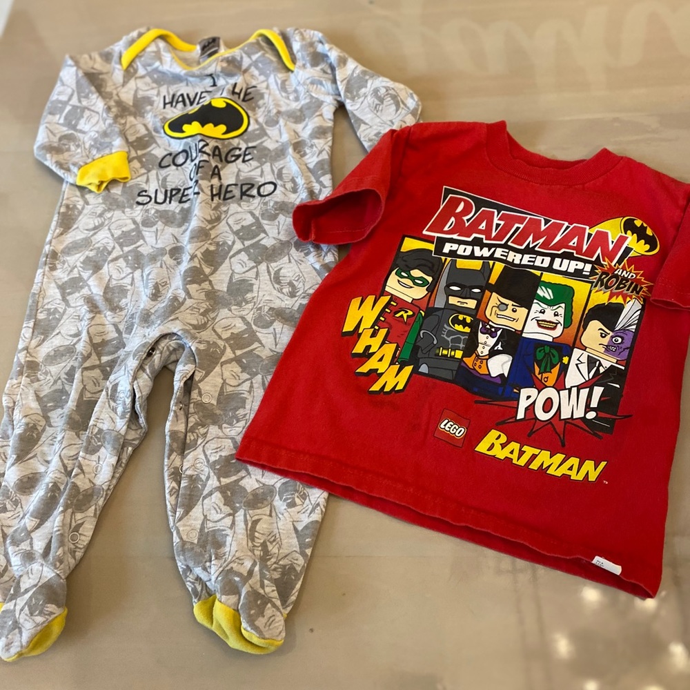 Batman PJ & Shirt Combo